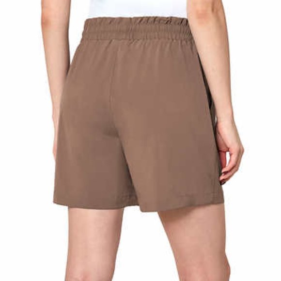 Mondetta Ladie's Woven Shorts - Size Large - NWT, Color Mocha - Picture 3 of 4